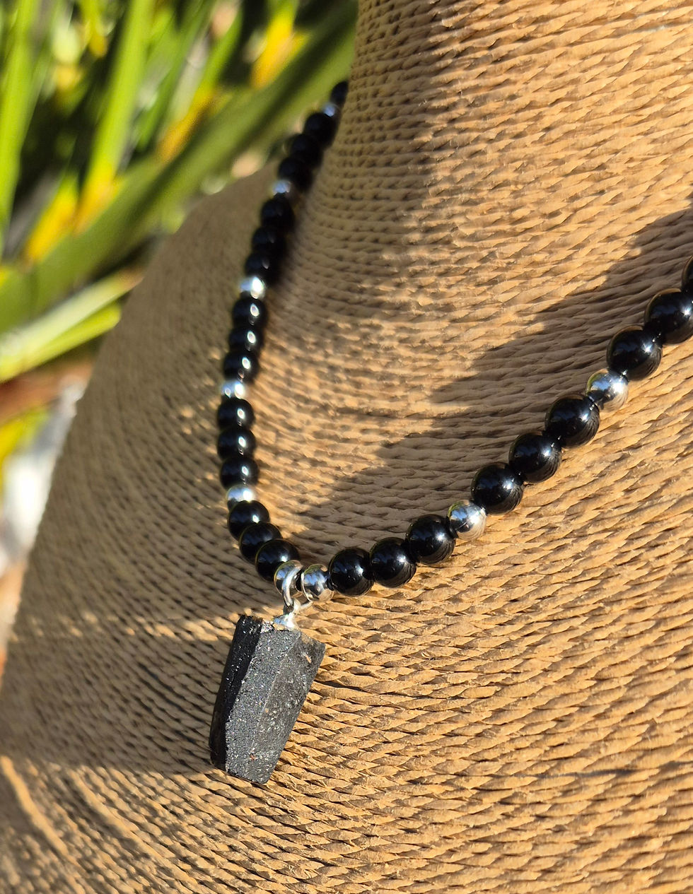 Thumbnail: Black Tourmaline Necklace 