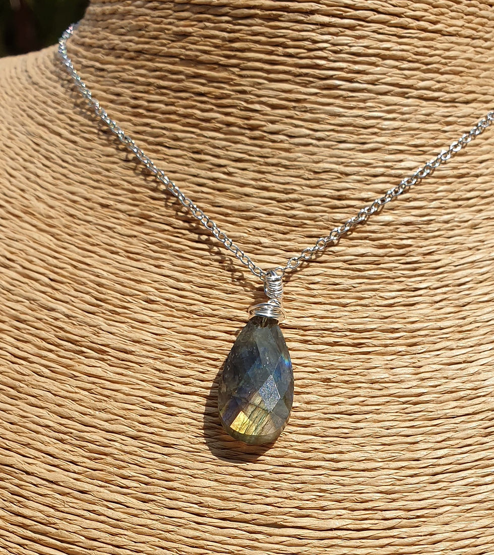 Thumbnail: Labradorite necklace 