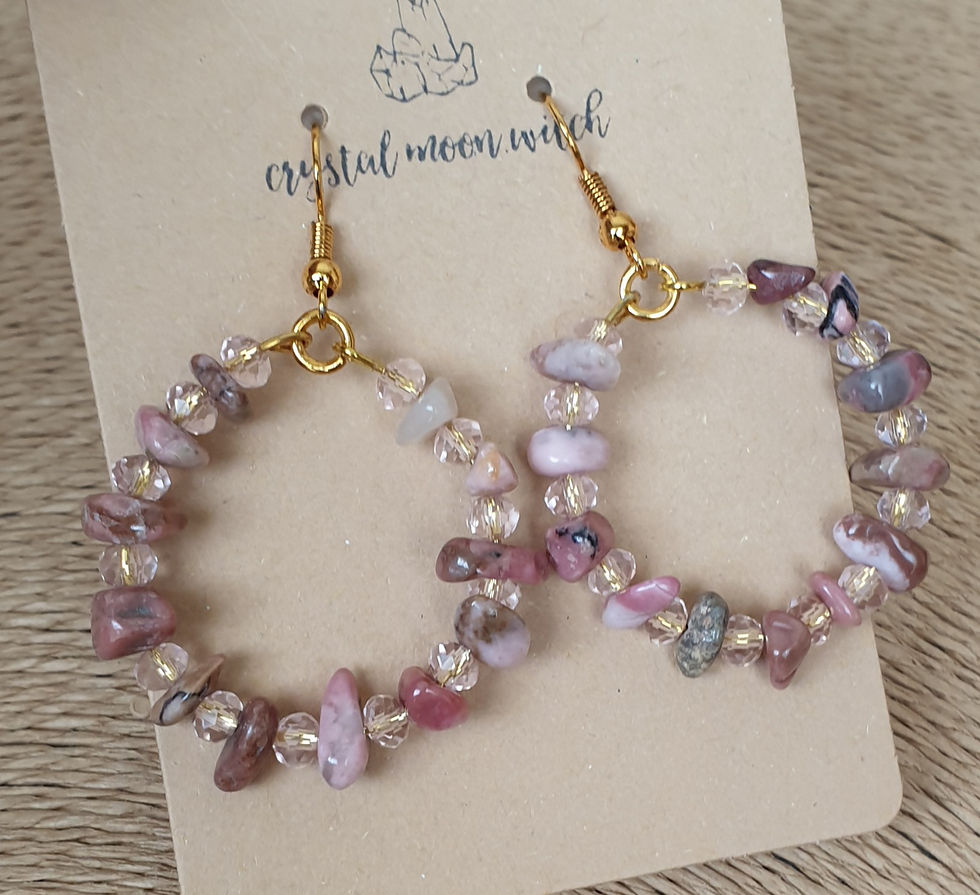 Thumbnail: Rhodonite earings 