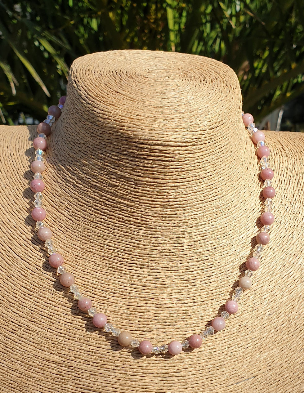 Thumbnail: Rhodochrosite Necklace 