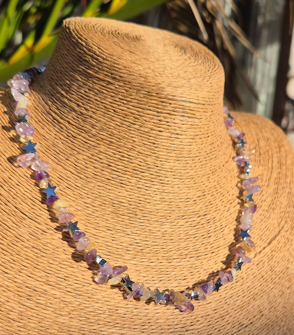 Thumbnail: Ametrine star Necklace 