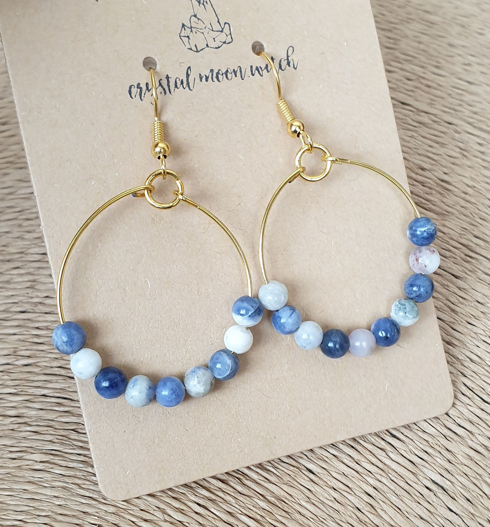 Thumbnail: Sodalite earings 