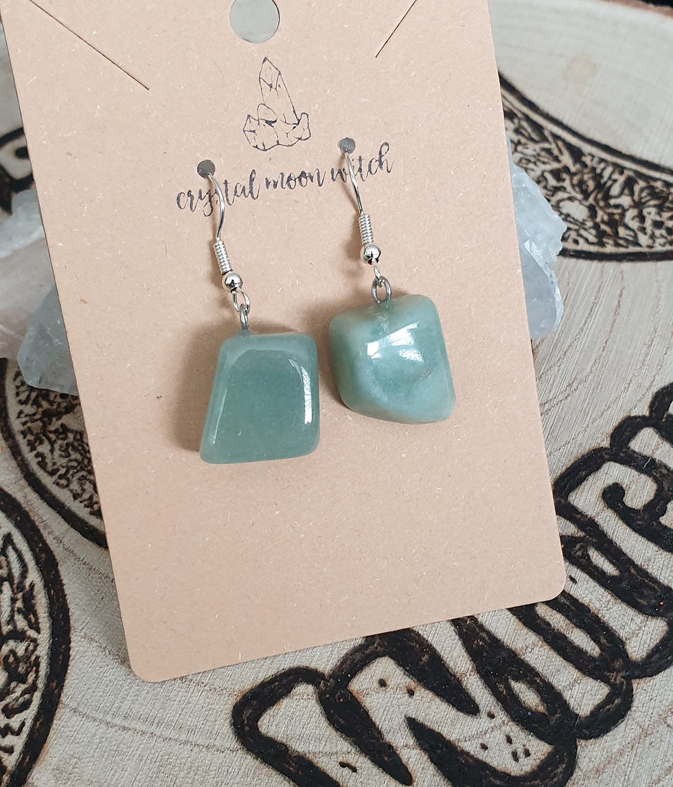 Thumbnail: Green Aventurine earings 