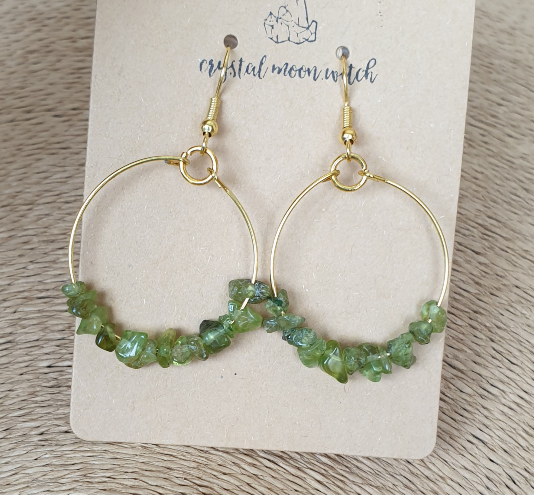 Peridot earings 