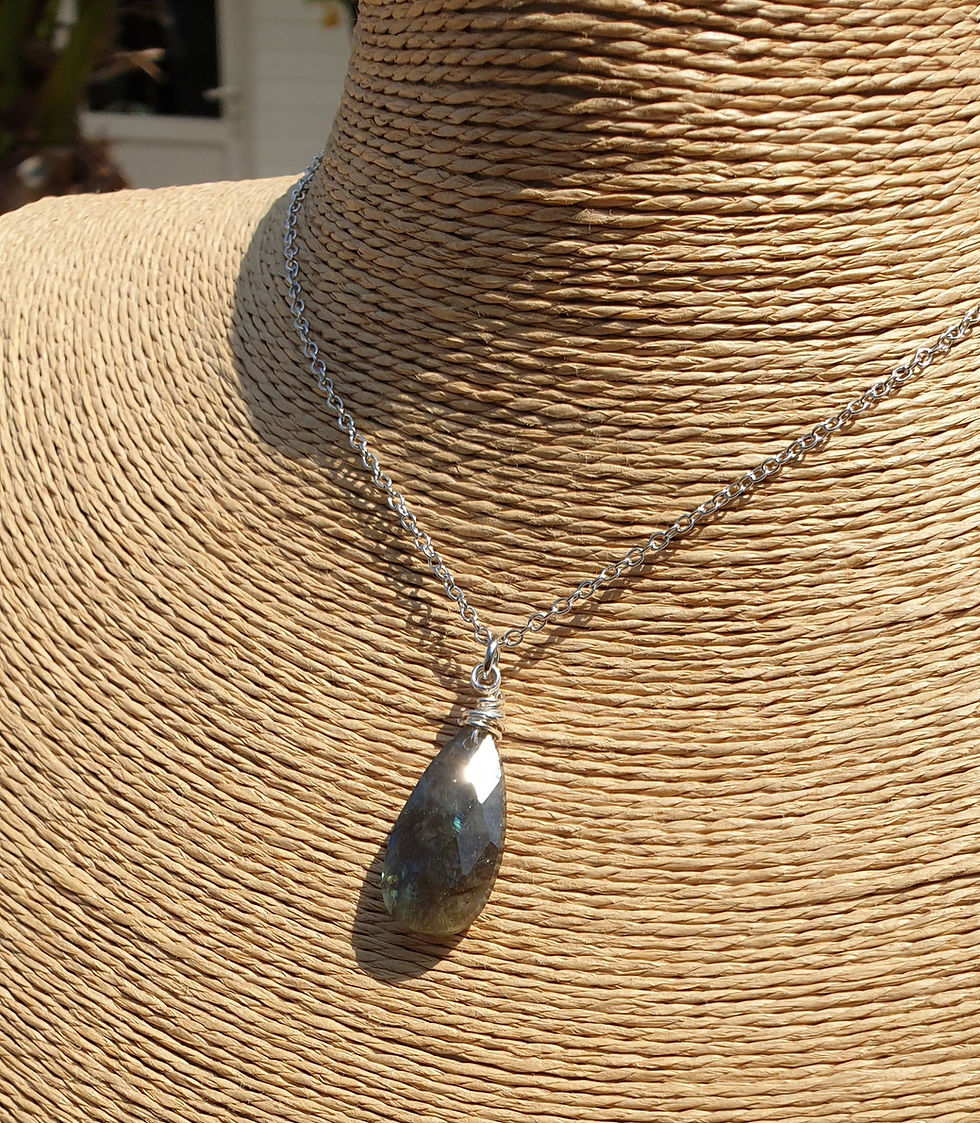 Thumbnail: Labradorite necklace 
