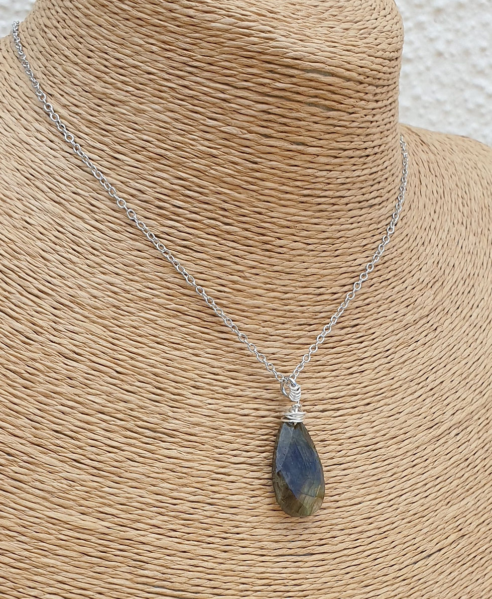 Thumbnail: Labradorite necklace 