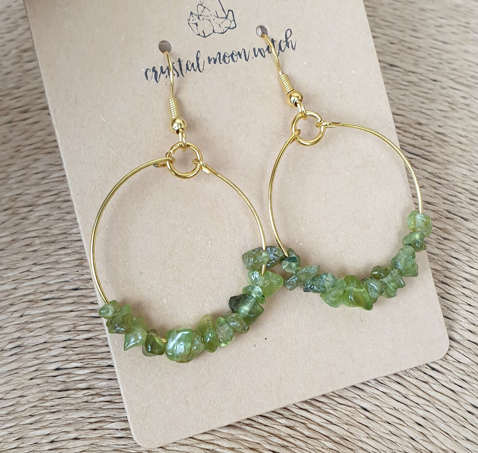 Thumbnail: Peridot earings 