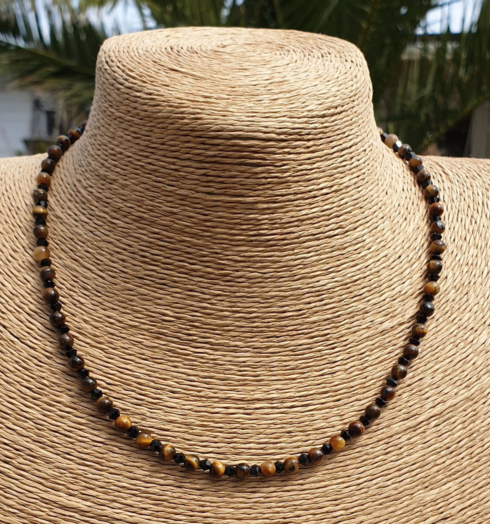 Thumbnail: Tigers eye necklace 
