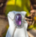 Thumbnail: Amethyst Ring Size T