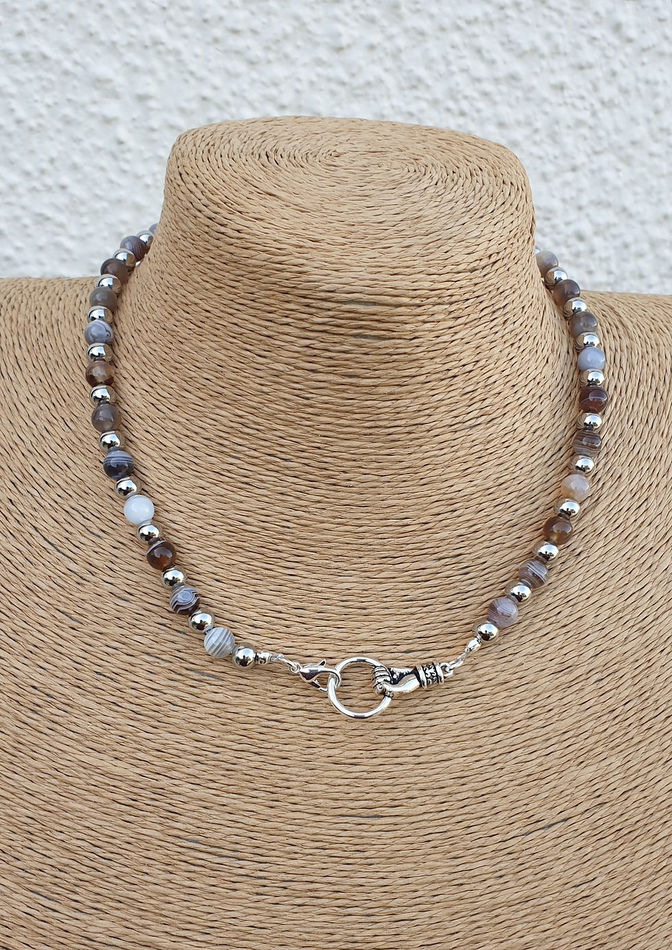 Thumbnail: Botswana Agate necklace 