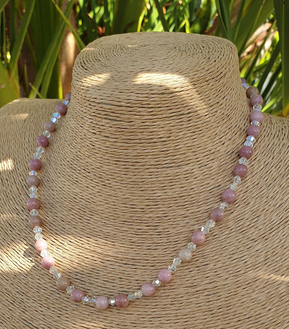Thumbnail: Rhodochrosite Necklace 