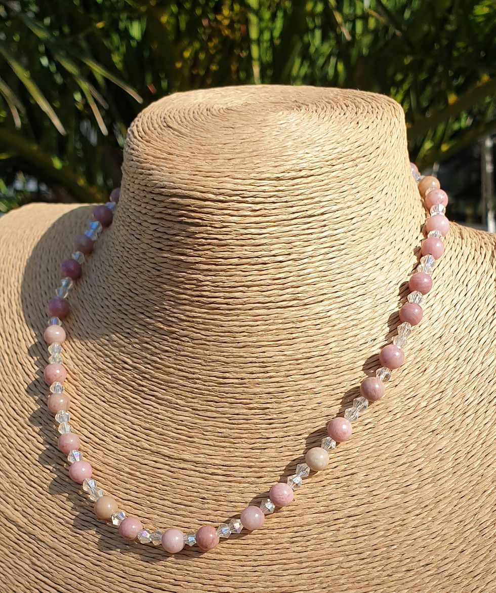 Thumbnail: Rhodochrosite Necklace 