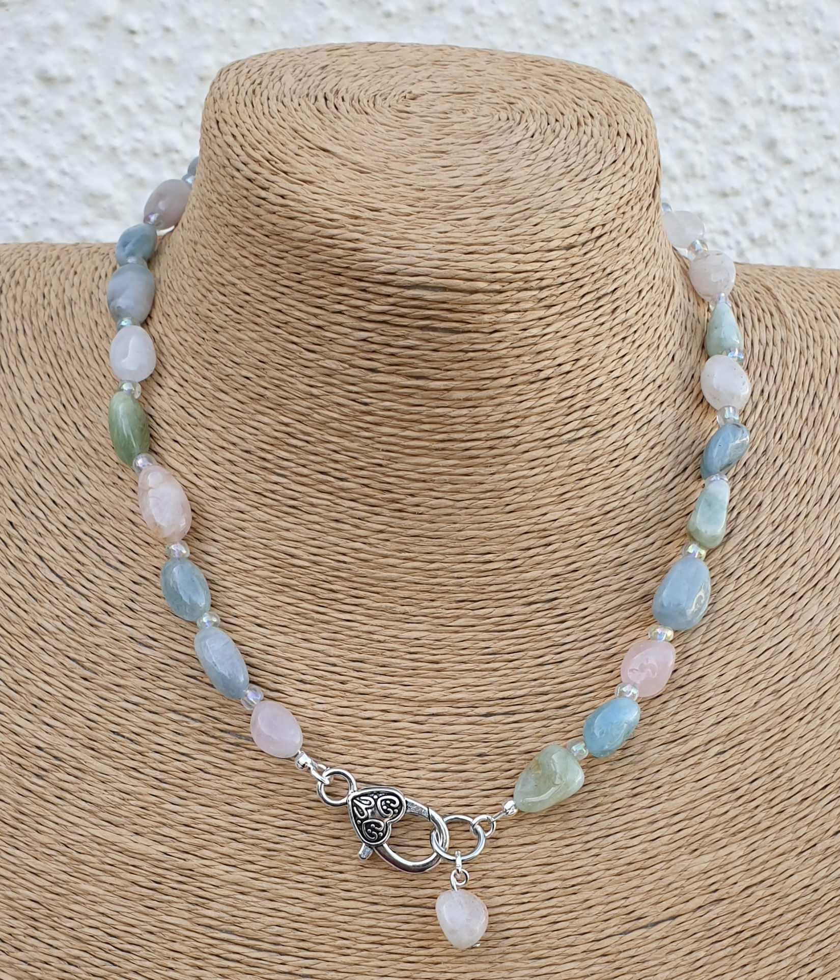 Morganite necklace 