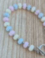 Thumbnail: Morganite Bracelet ~ SILVER 