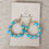 Thumbnail: Turquoise Howlite earings 