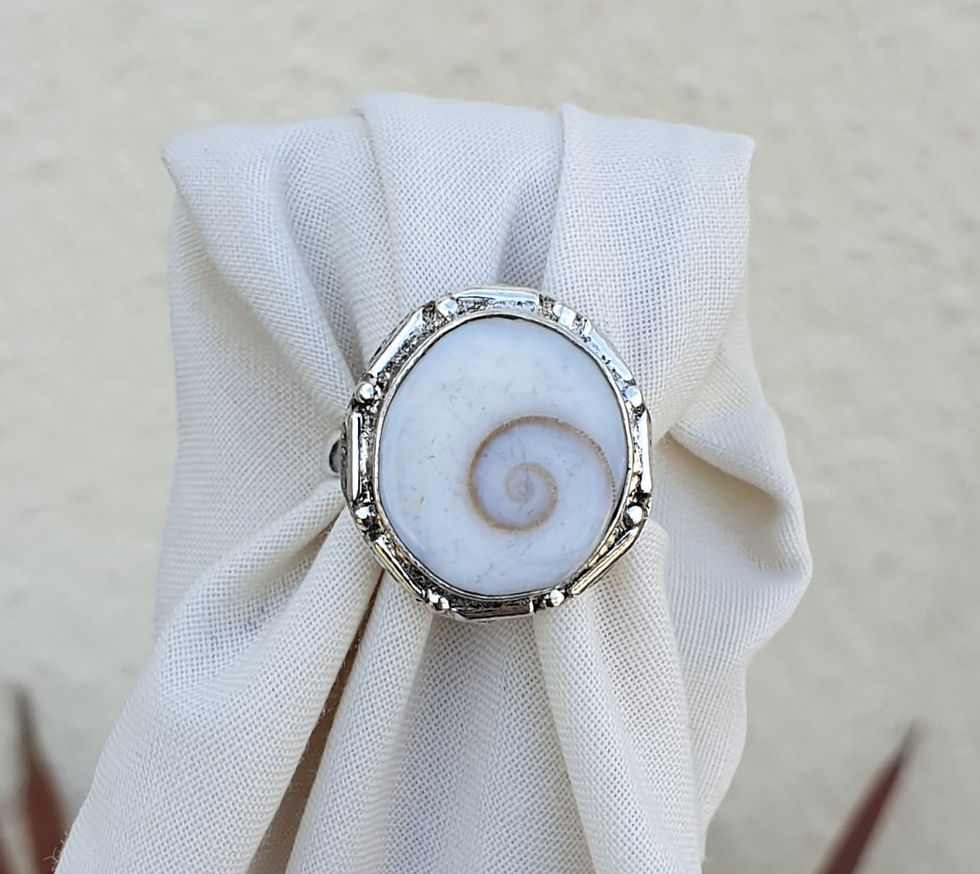 Thumbnail: Shiva shell ring size R