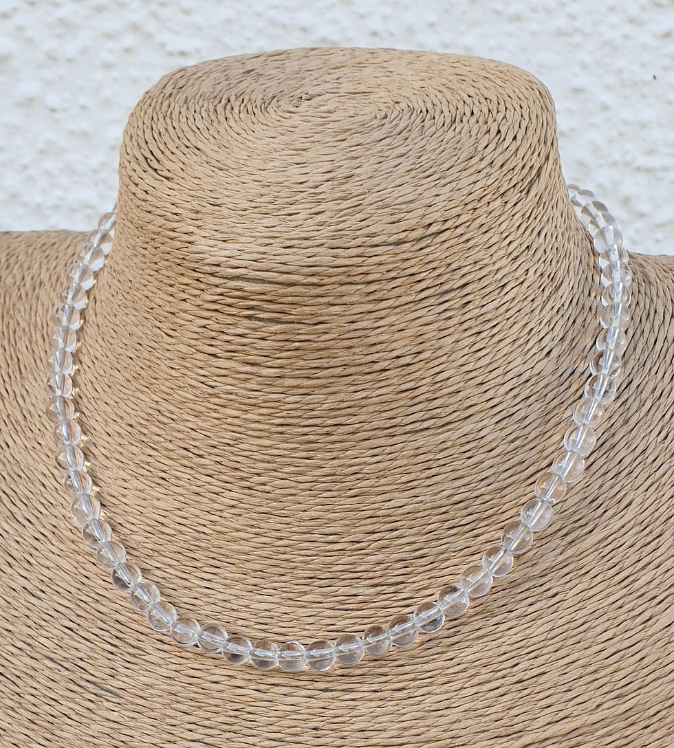Thumbnail: Clear Quartz necklace 