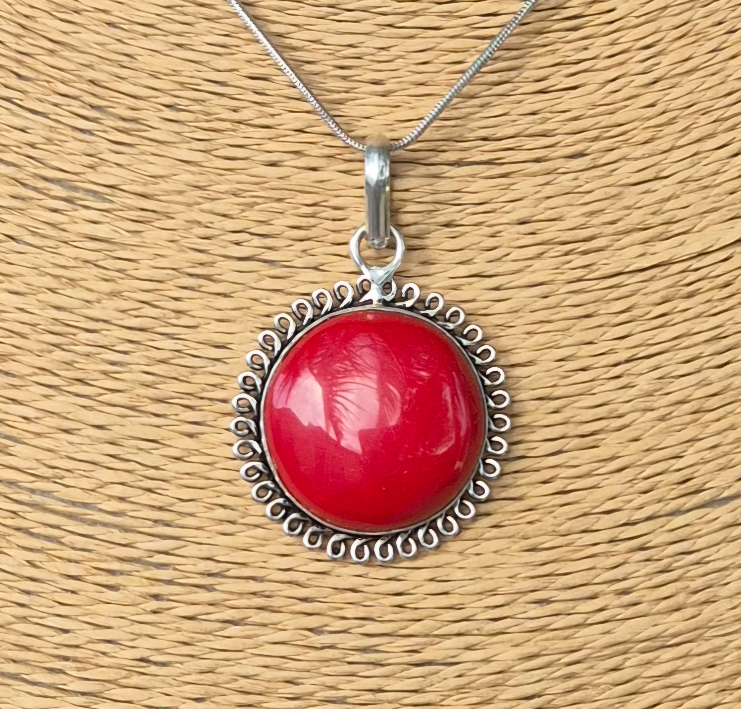 Red Coral necklace