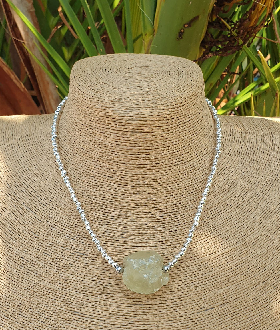 Thumbnail: Lemon Quartz necklace 