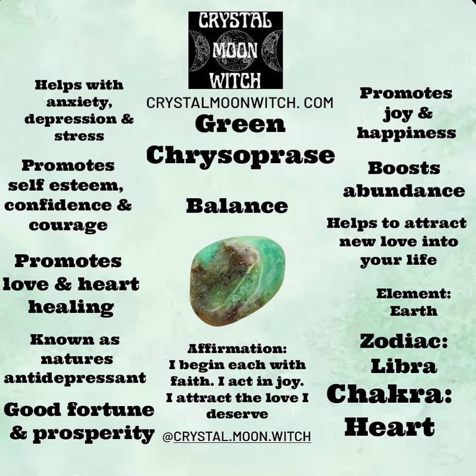 Thumbnail: Green Chrysoprase necklace 