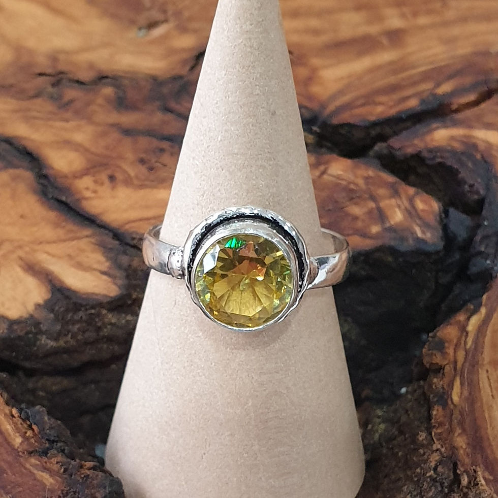 Thumbnail: Citrine ring size M