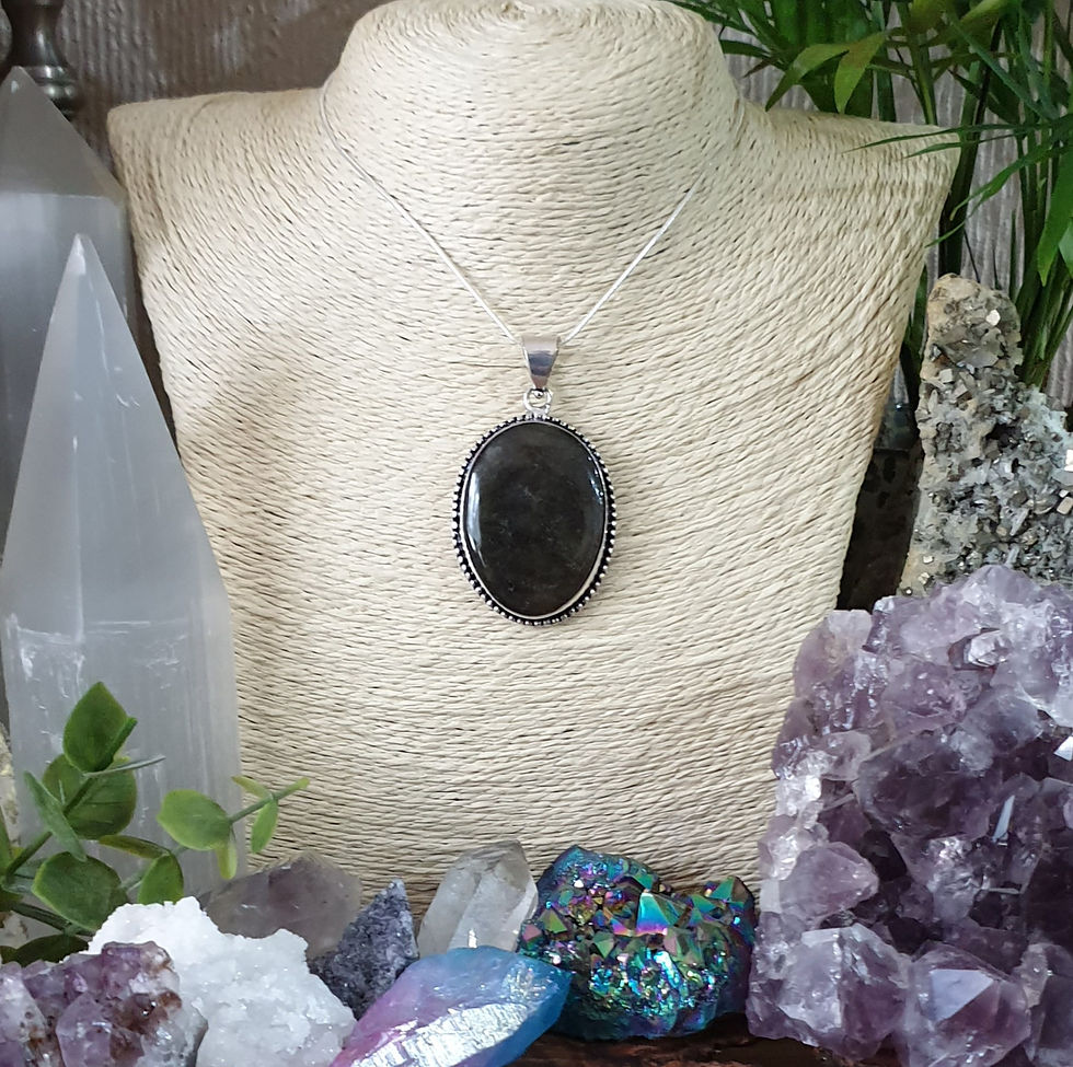 Thumbnail: Labradorite necklace 