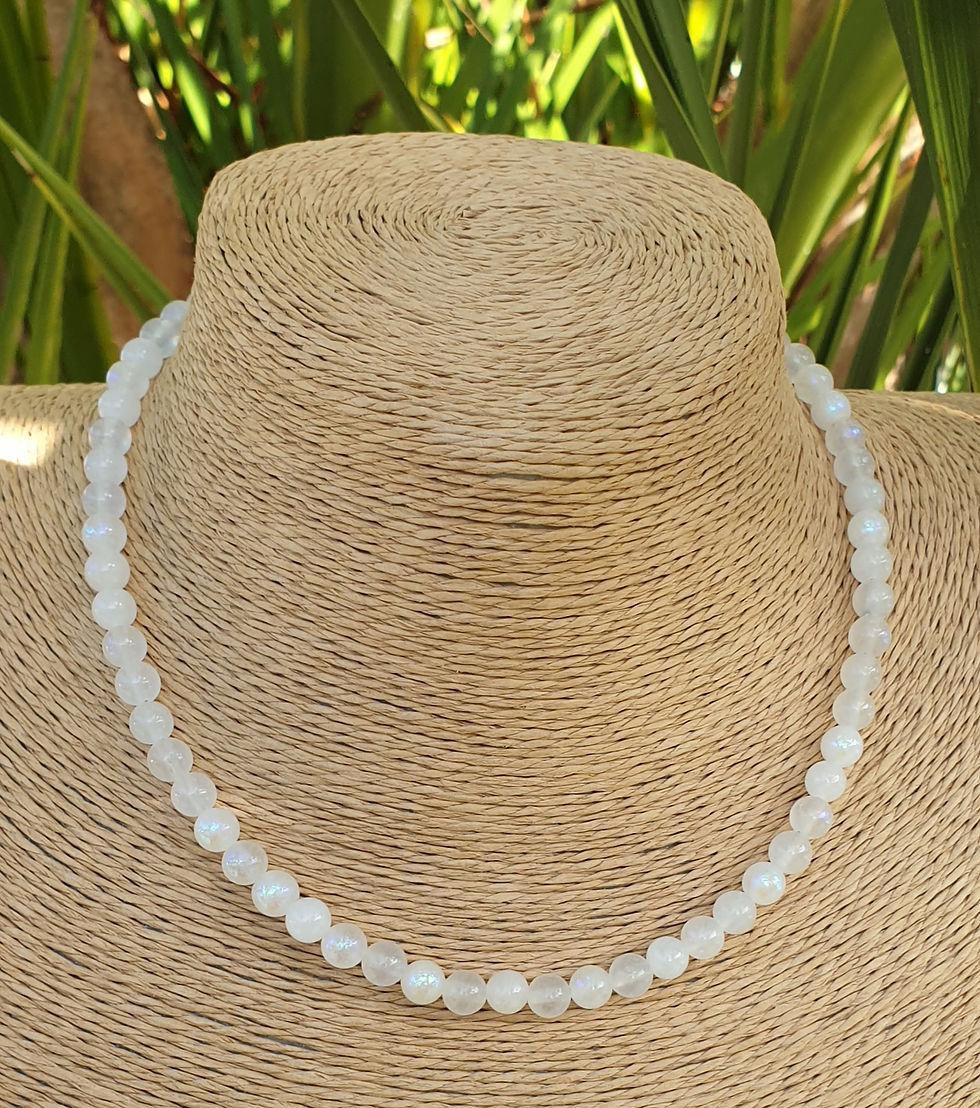 Thumbnail: Moonstone necklace 