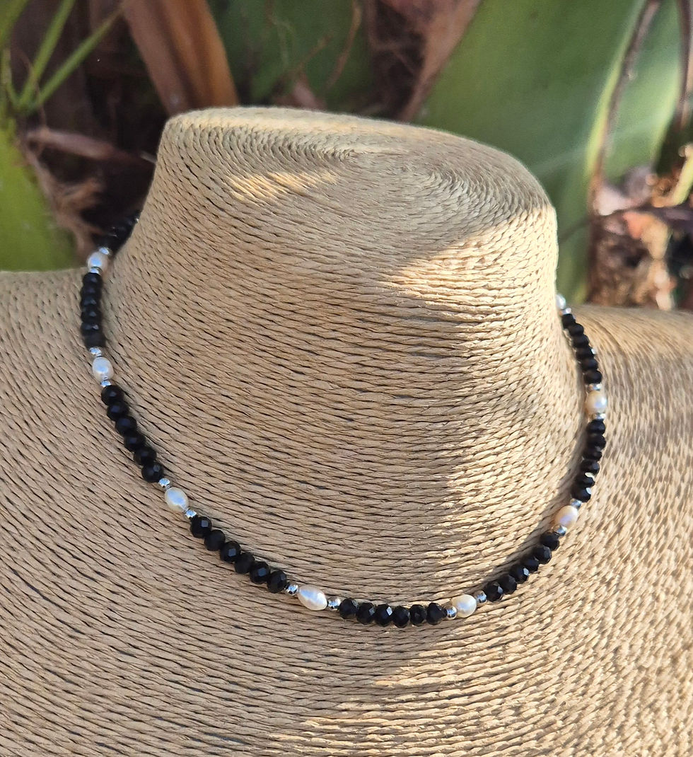 Thumbnail: Freshwater Pearl Necklace Choker 