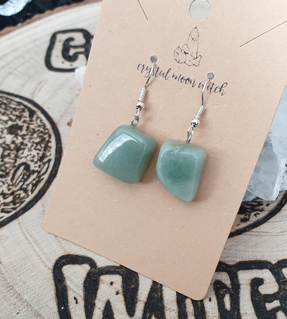Thumbnail: Green Aventurine earings 