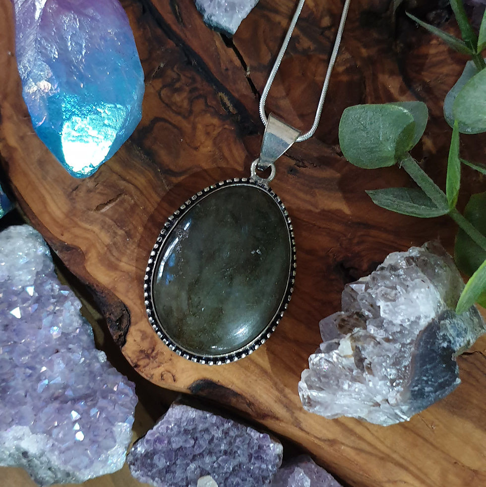 Thumbnail: Labradorite necklace 