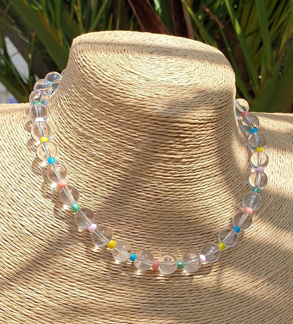 Thumbnail: Clear Quartz necklace 