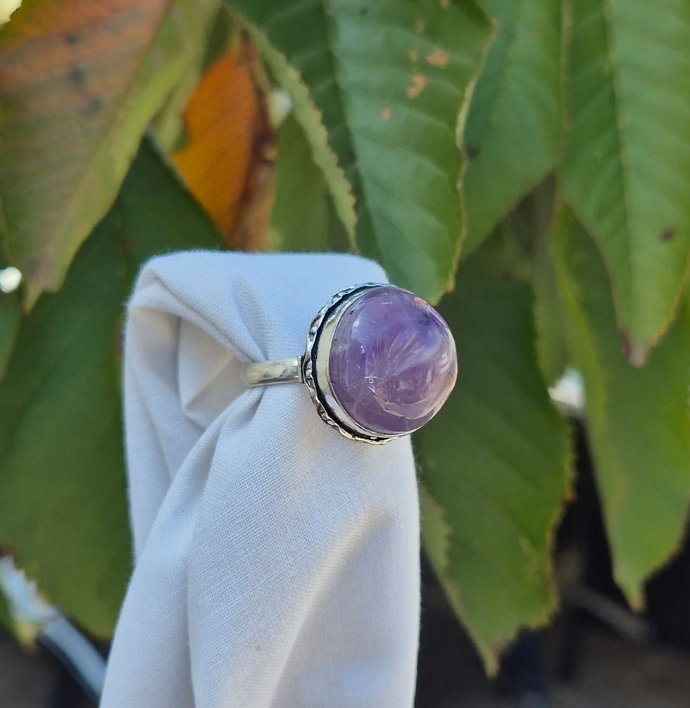 Thumbnail: Amethyst Ring Size U