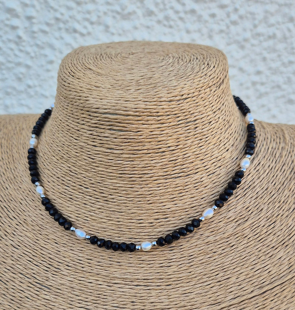 Thumbnail: Freshwater Pearl Necklace Choker 