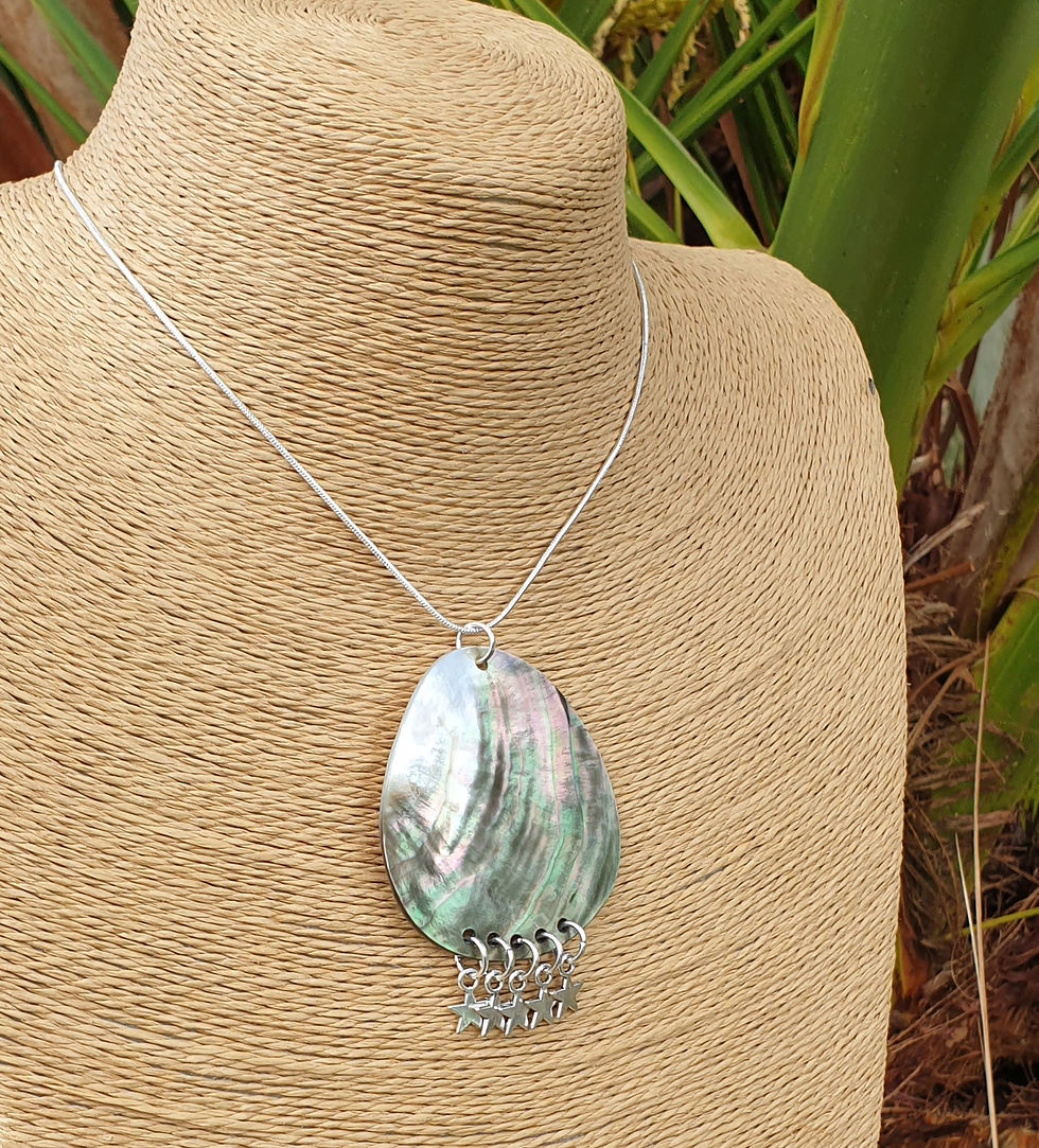 Thumbnail: Abalone shell necklace 