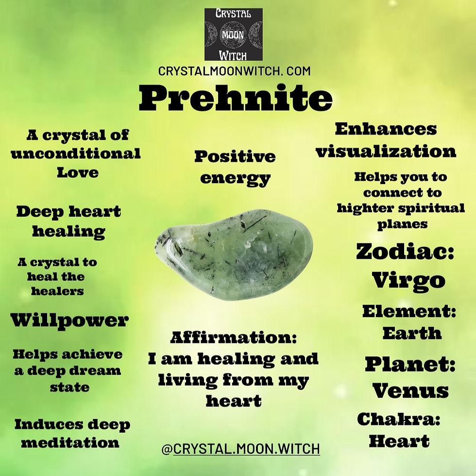 Thumbnail: Prehnite Ring Size Q