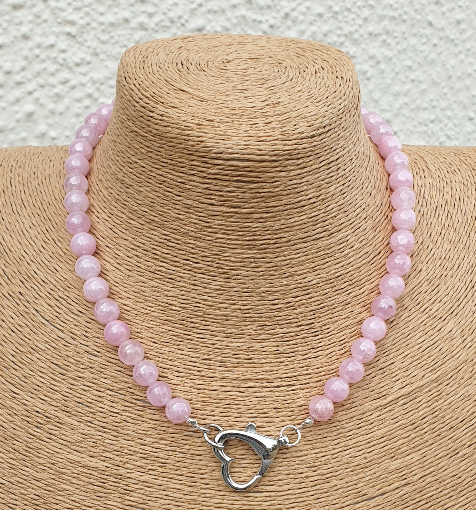 Purple Jade necklace 