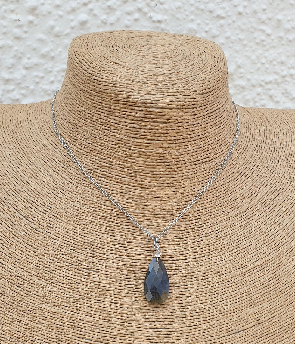 Thumbnail: Labradorite necklace 