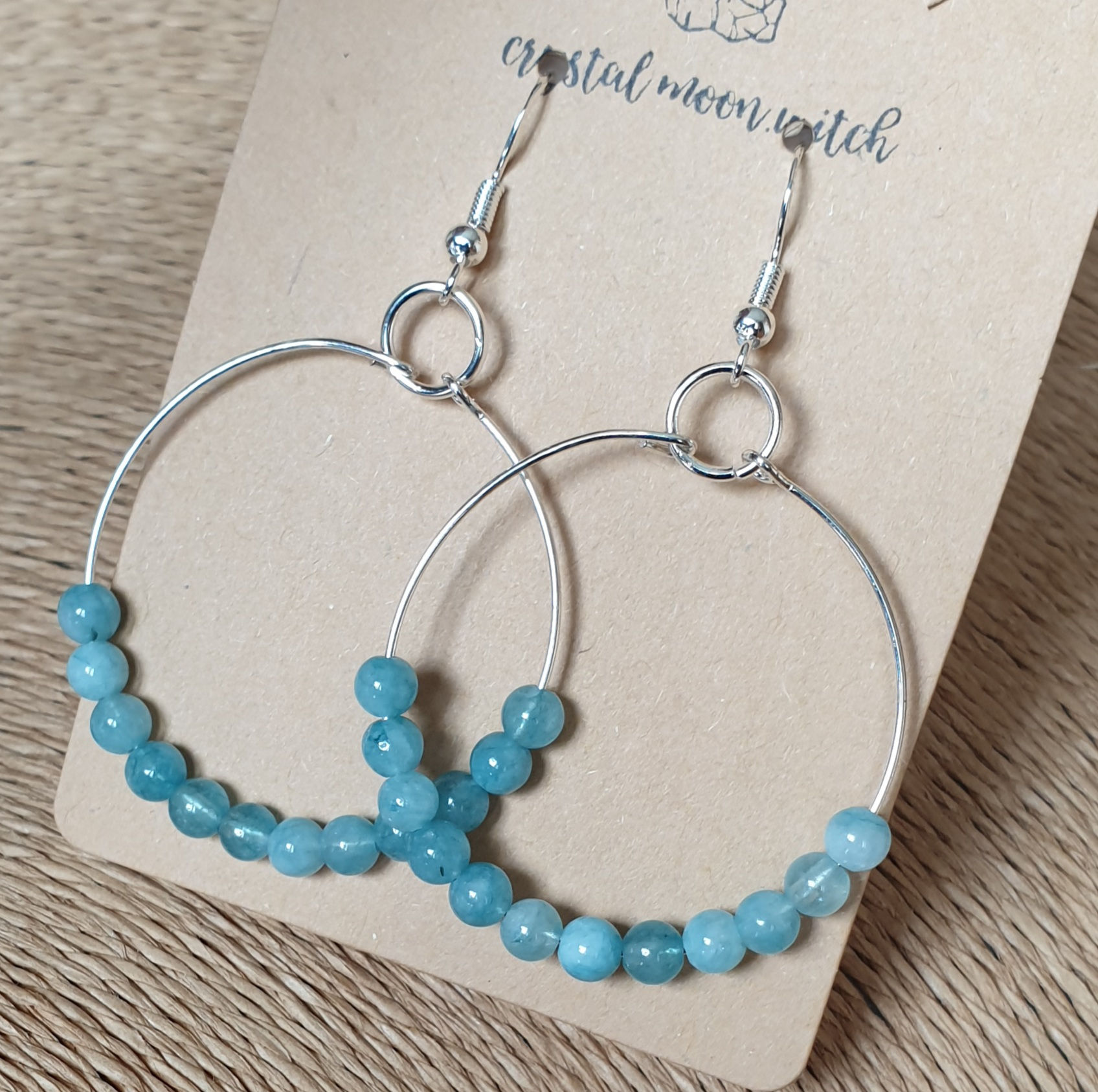 Aquamarine earings 