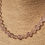 Thumbnail: Glass Crystal necklace PINK