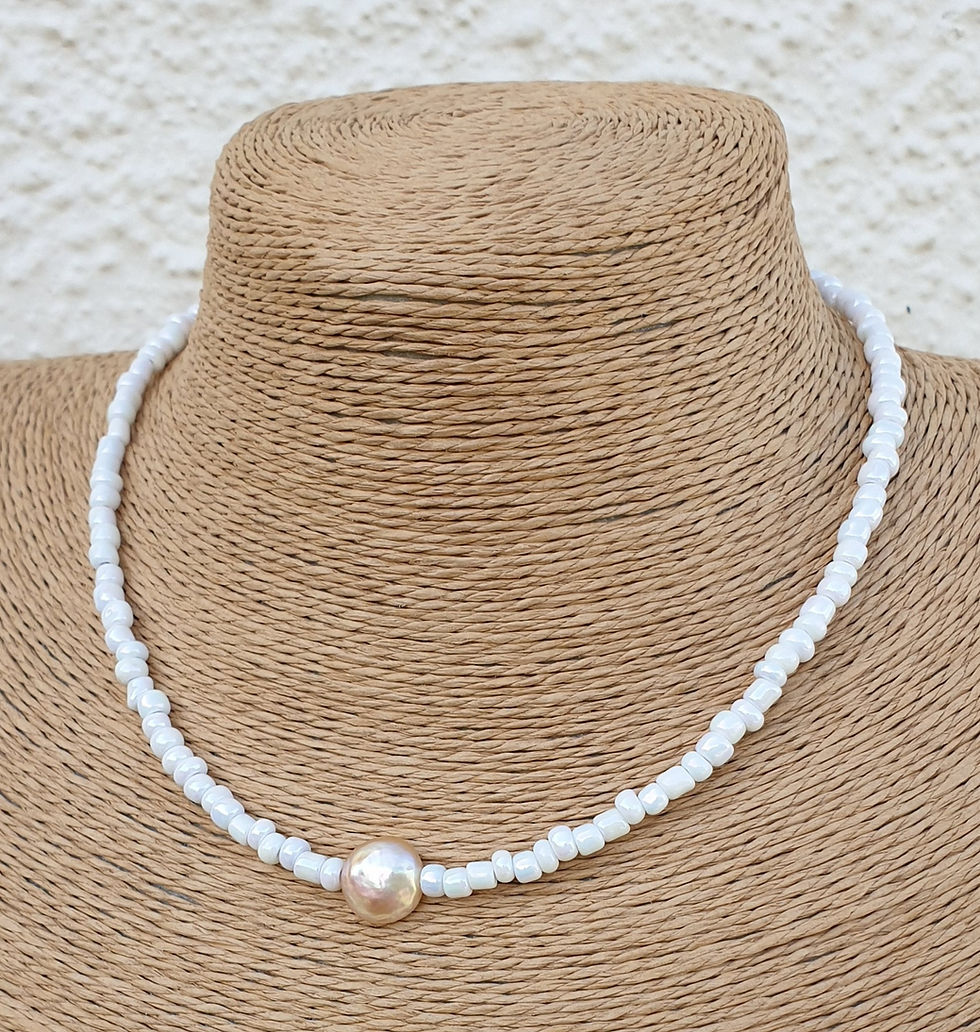 Thumbnail: Freshwater Pearl necklace 