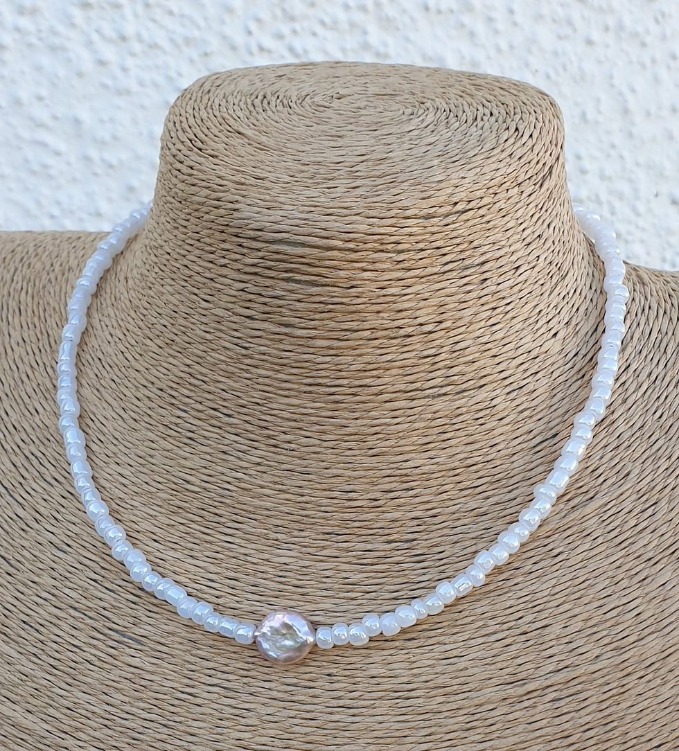 Thumbnail: Freshwater Pearl necklace 