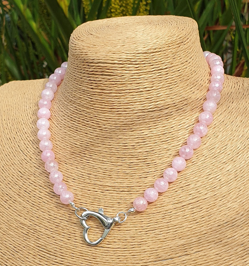 Thumbnail: Purple Jade necklace 
