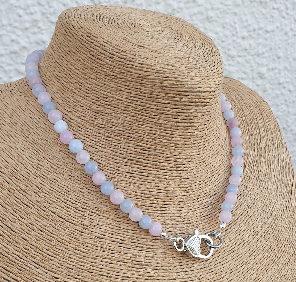 Thumbnail: Pink Kunzite necklace 