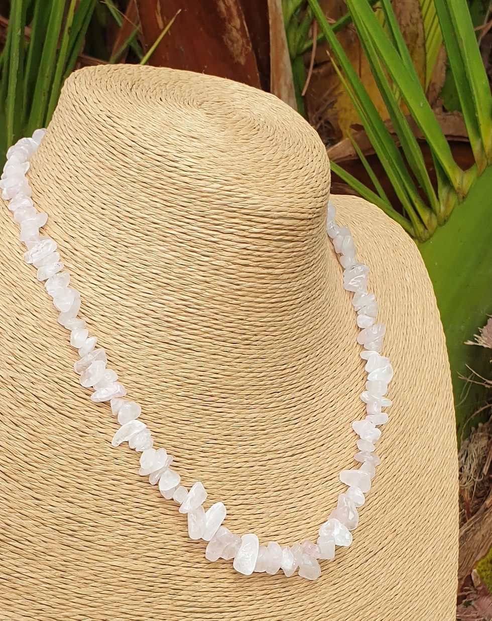 Thumbnail: Rose Quartz necklace 
