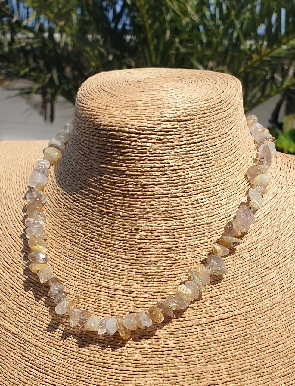 Thumbnail: Rutilated Quartz Necklace 