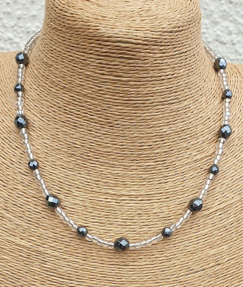 Thumbnail: Hematite Necklace 
