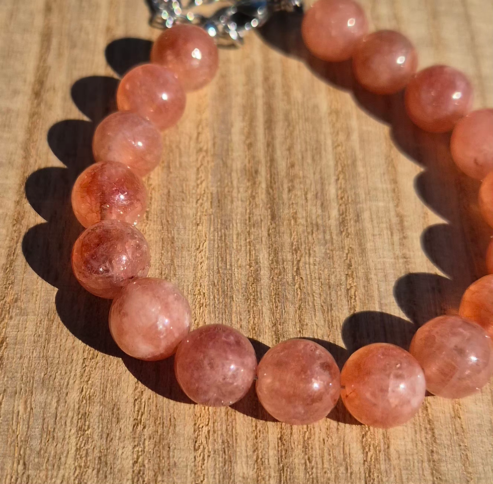 Thumbnail: Sunstone Bracelet ~ SILVER 