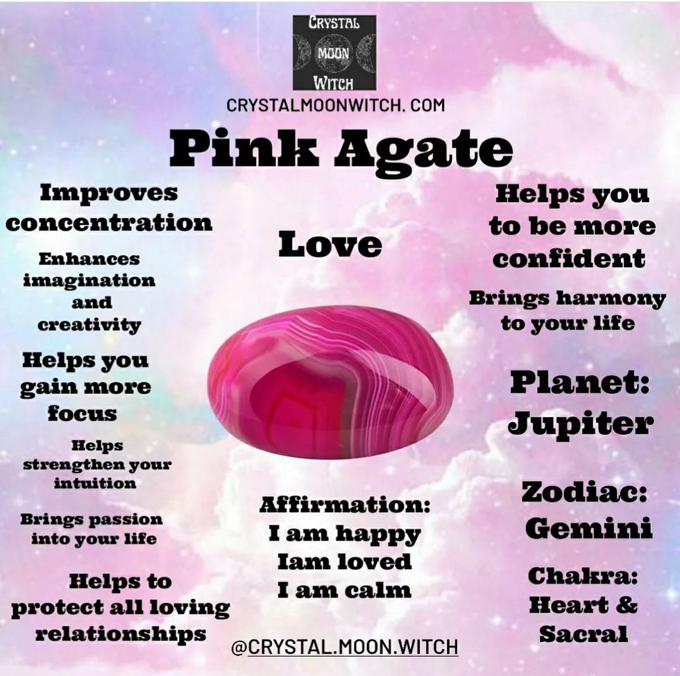 Thumbnail: Pink Agate heart Necklace 