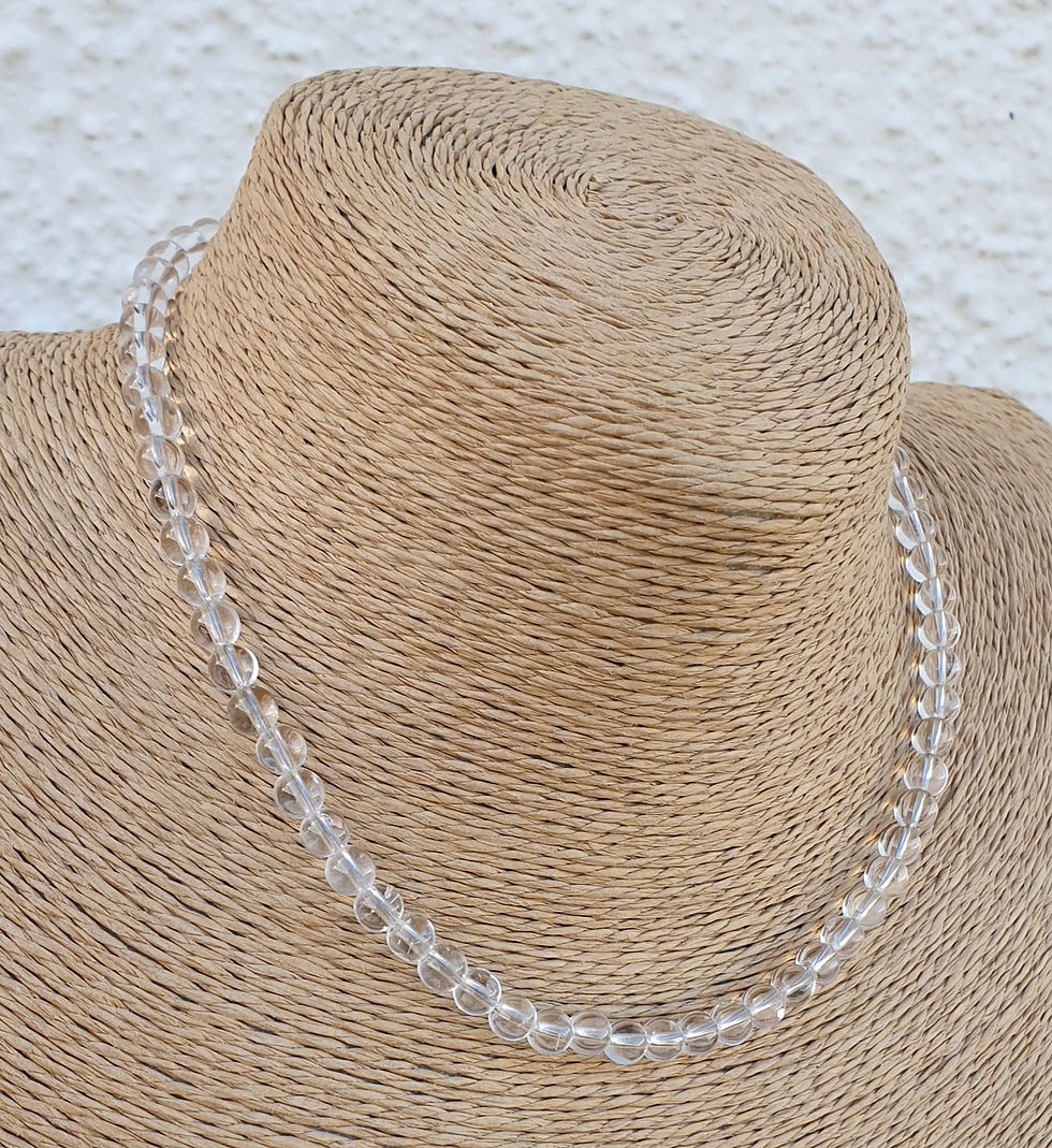 Thumbnail: Clear Quartz necklace 