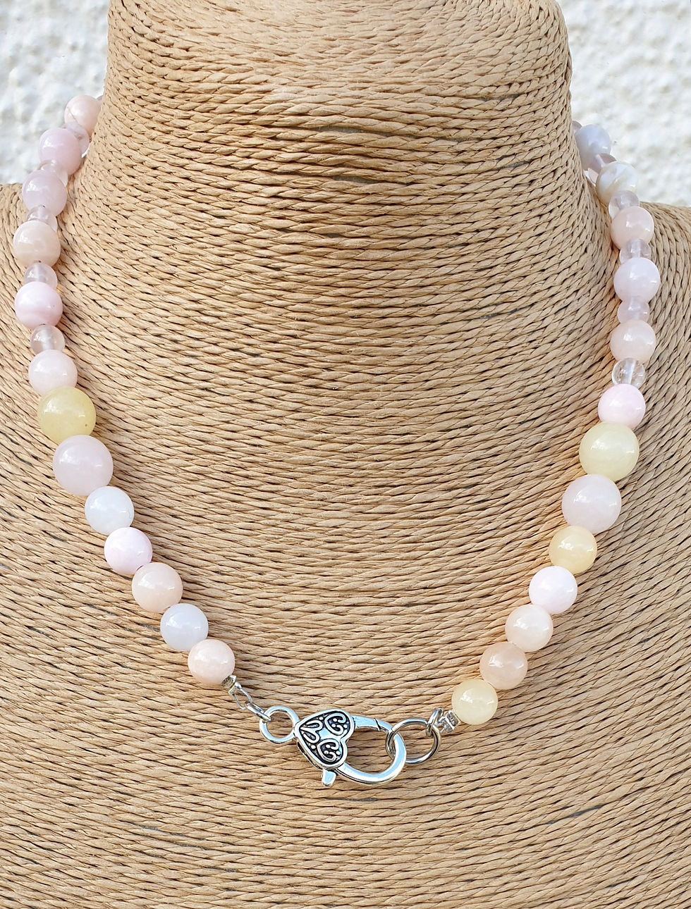 Thumbnail: Morganite necklace 